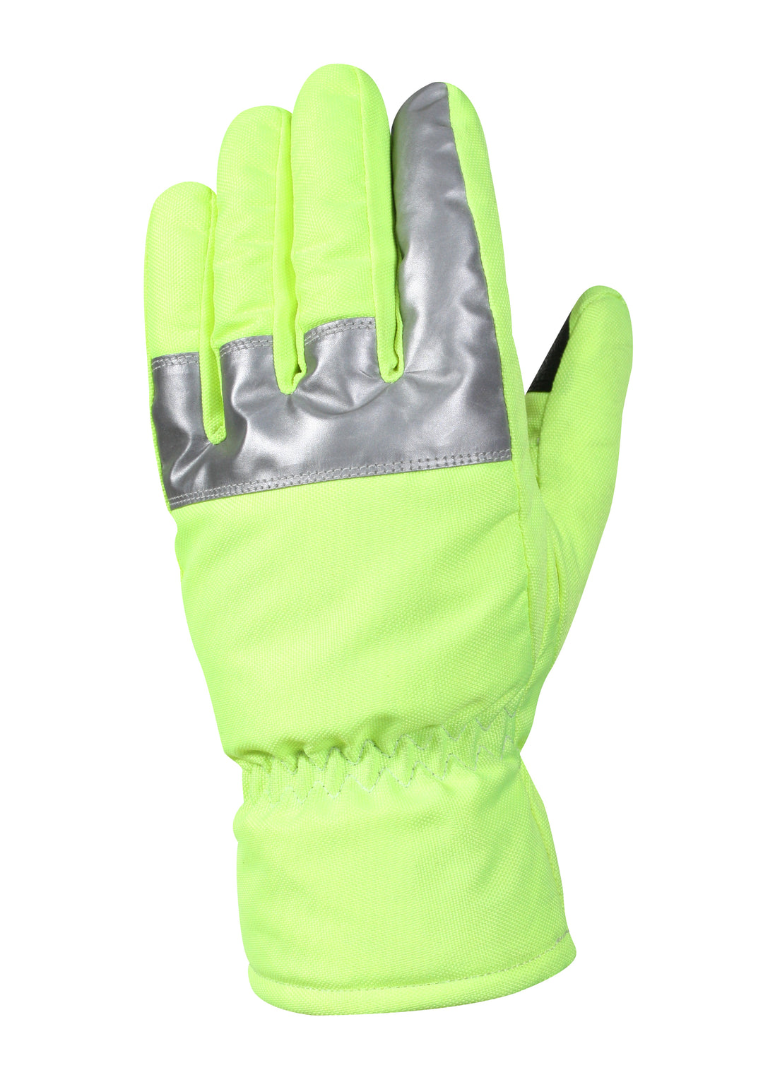 Rothco Safety Green Gloves W/ Reflective Tape