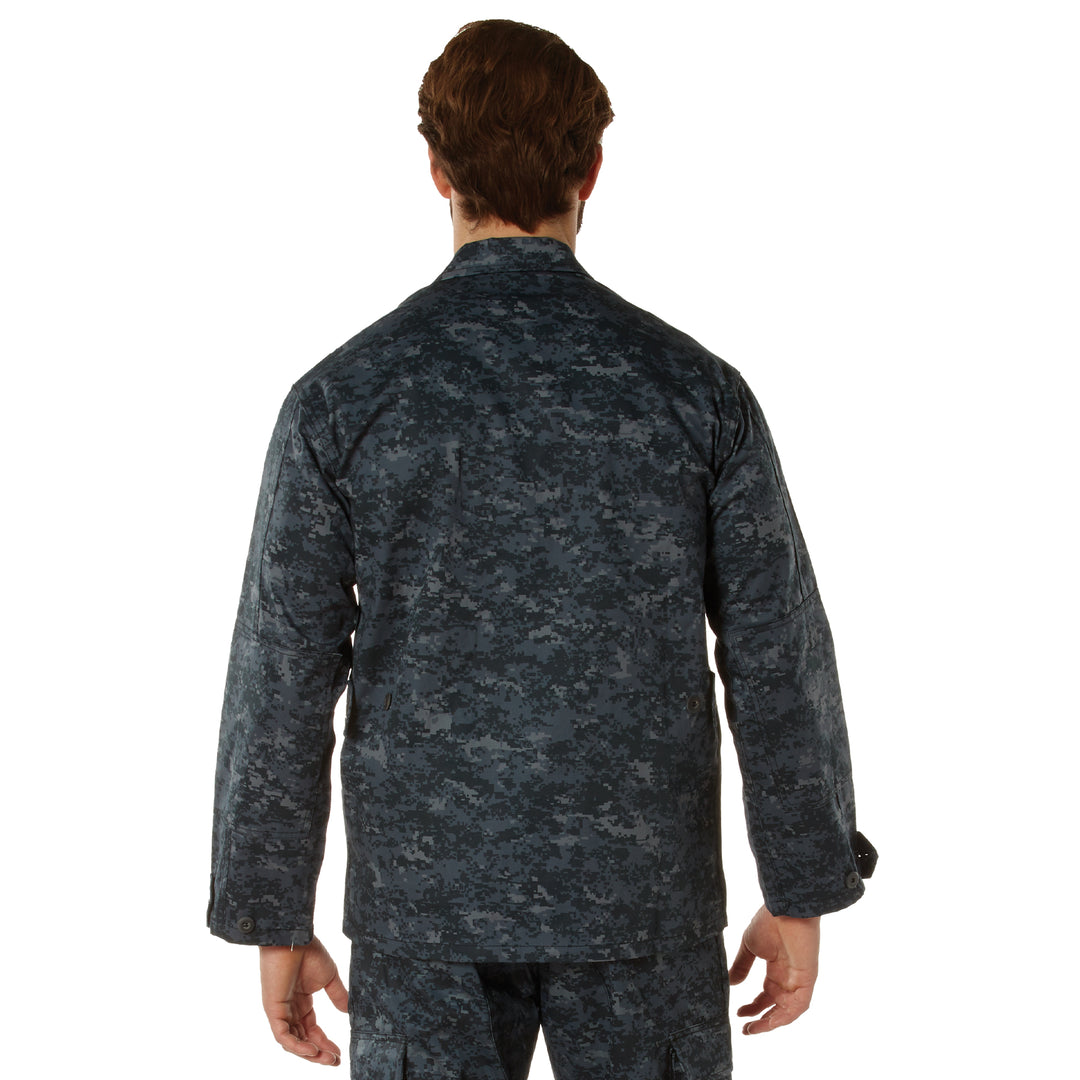 Rothco Tactical Midnight Digital Camo BDU Shirt