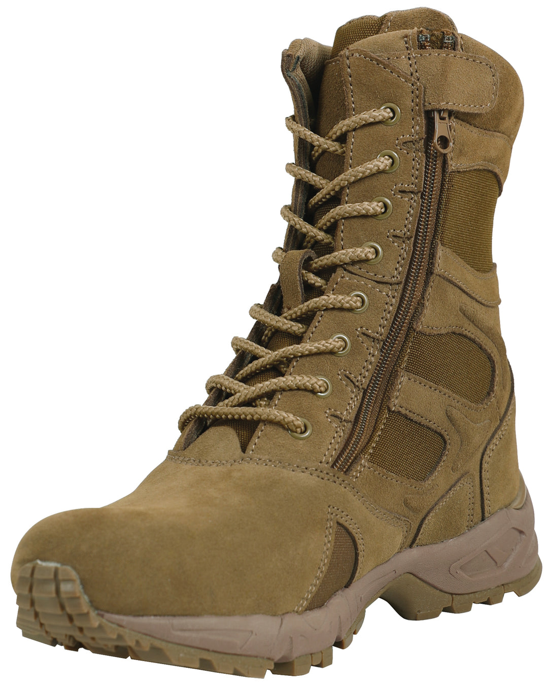 Rothco Forced Entry Deployment Boots W/ Side Zipper - 8 Inch