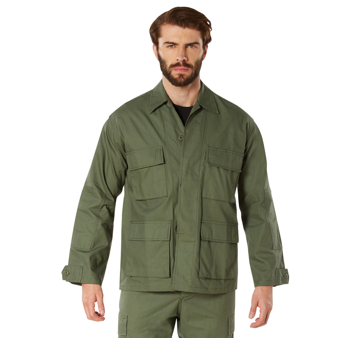 Rothco Tactical Olive Drab Rip-Stop BDU Shirt