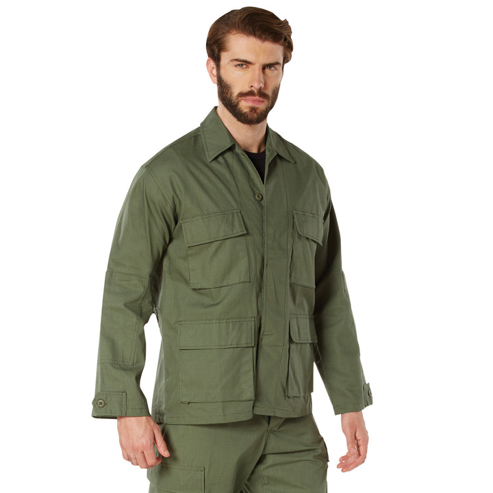 Rothco Tactical Olive Drab Rip-Stop BDU Shirt