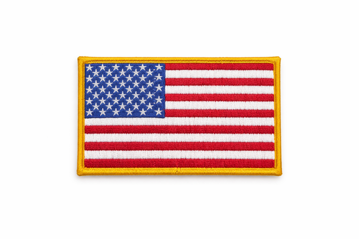 USA Flag 2" x 3.25" Patch