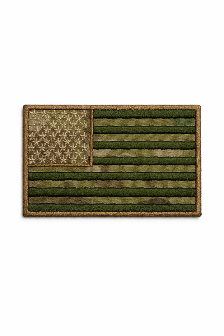 USA Flag 2" x 3.25" Patch
