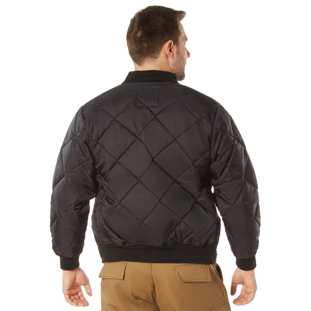 Rothco Diamond Quilted Nylon Flight Jacket