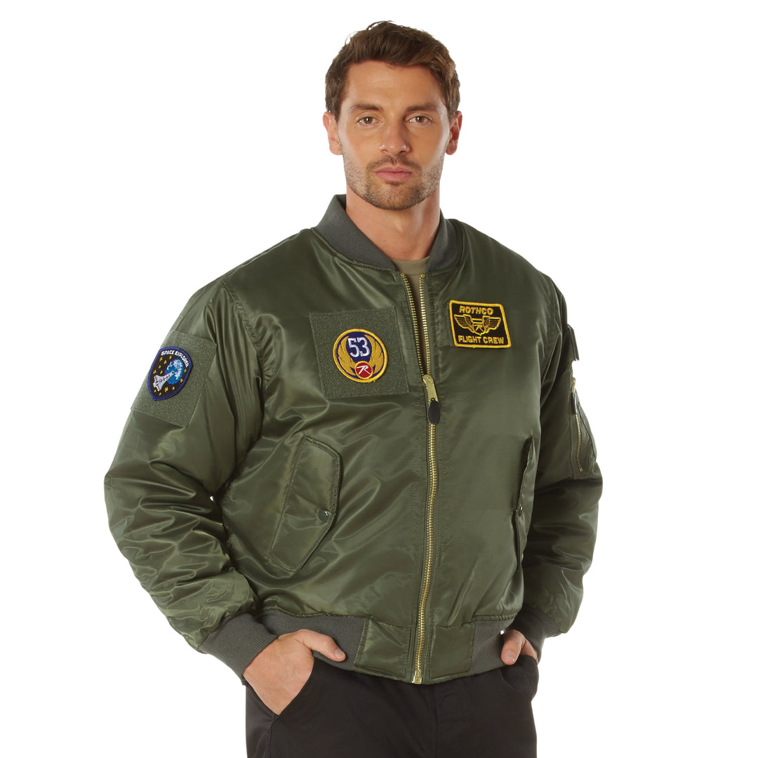 Rothco MA-1 Flight Jacket With Patches