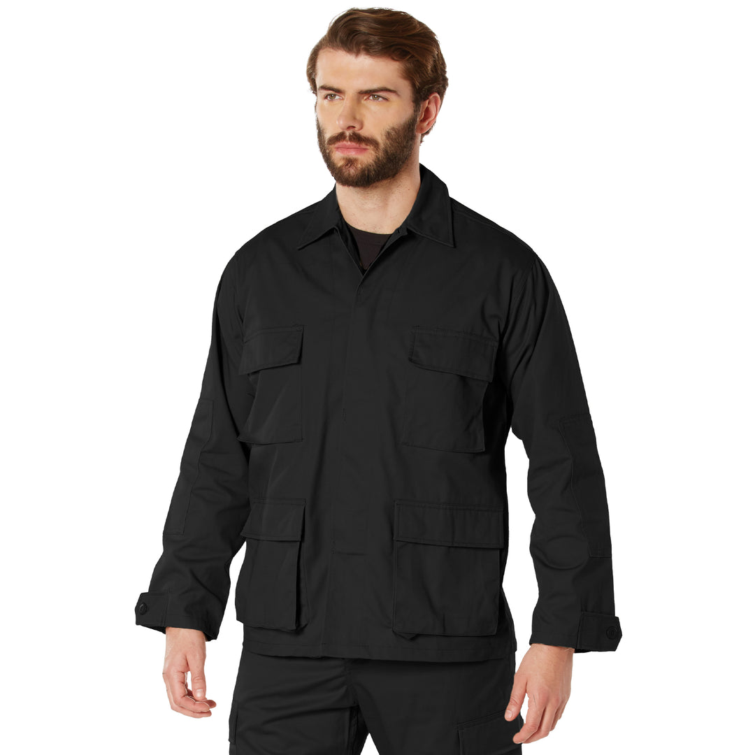 Rothco Tactical Black Twill BDU Shirt