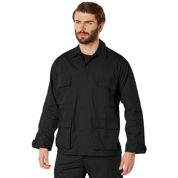 Rothco Tactical Black Twill BDU Shirt