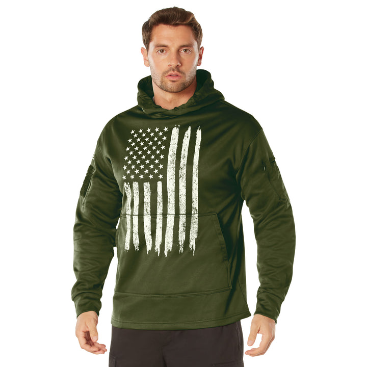 Rothco Concealed Carry U.S. Flag Hoodie