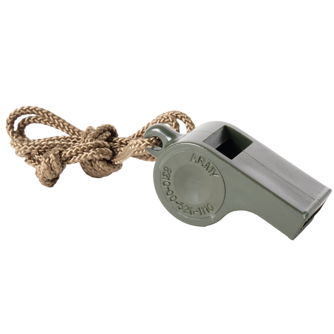 Rothco G.I. Style Plastic Police Whistle