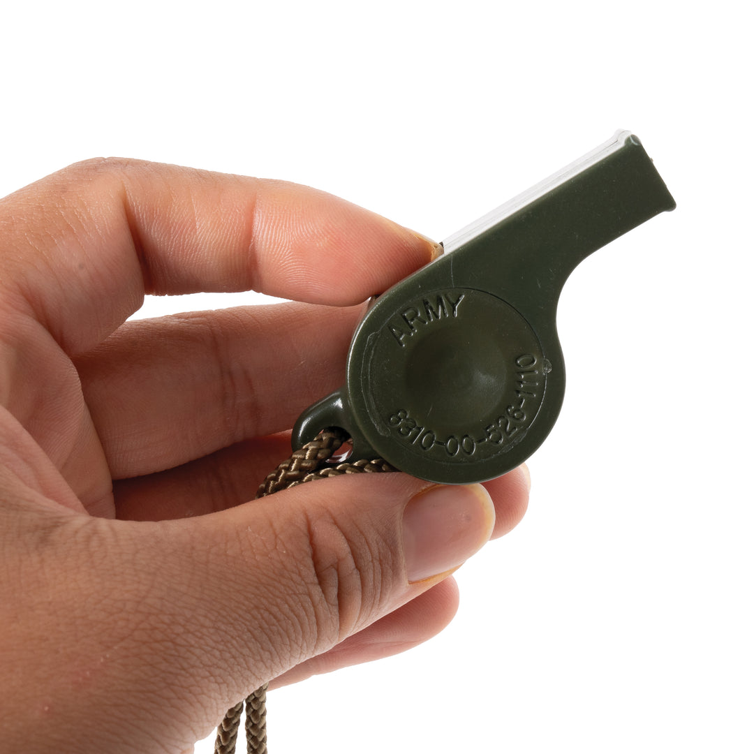 Rothco G.I. Style Plastic Police Whistle