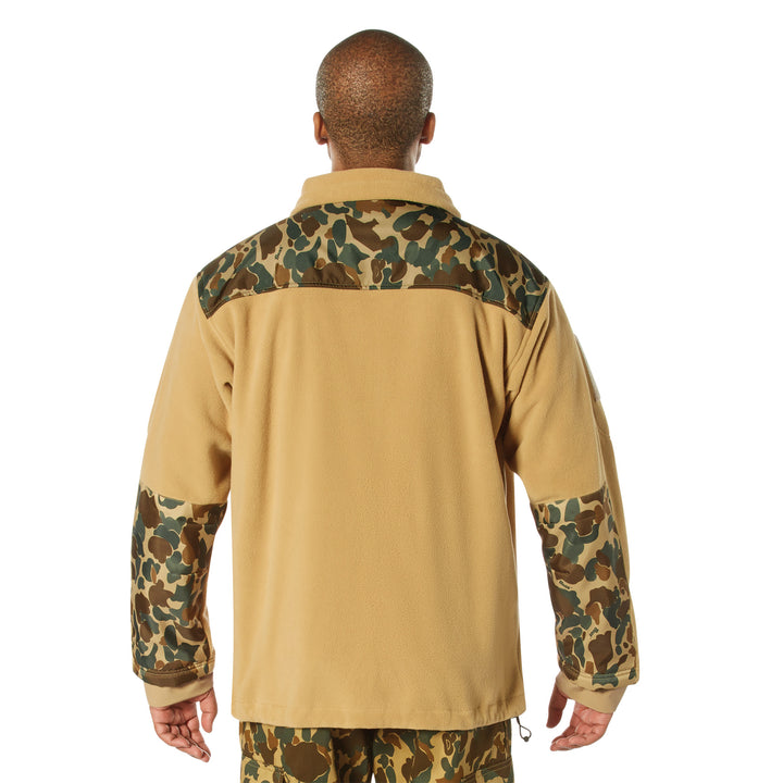 Rothco X Bear Archery Fred Bear Camo Spec Ops Tactical Fleece Jacket