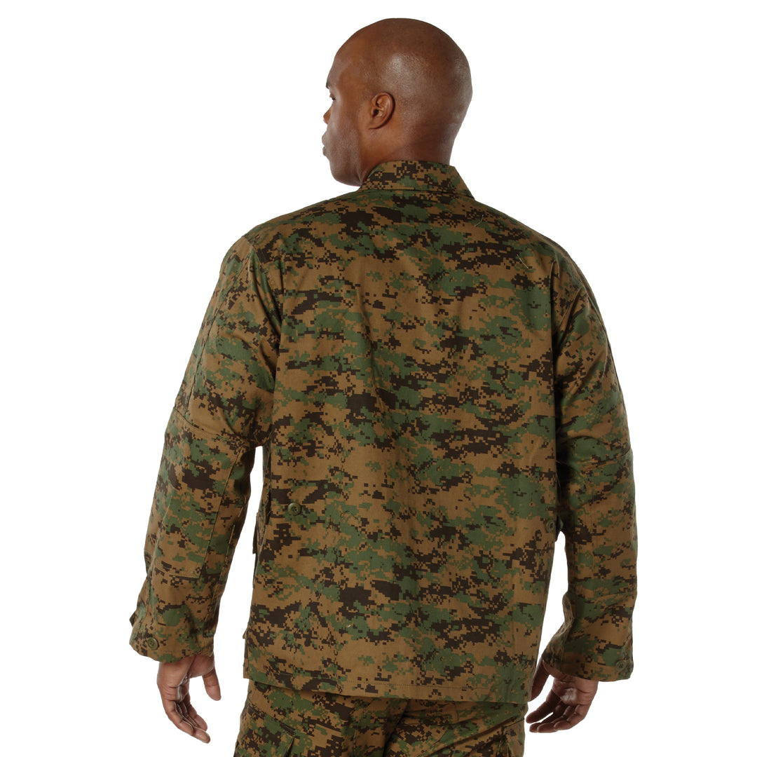 Rothco Tactical Woodland Digital Camo BDU Shirt