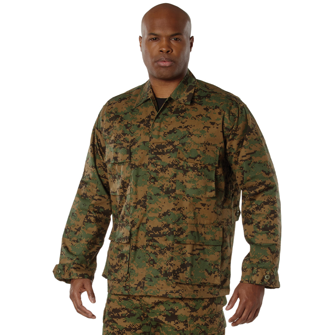 Rothco Tactical Woodland Digital Camo BDU Shirt