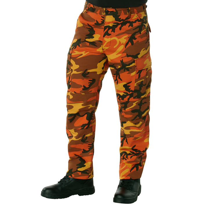 Rothco Tactical Savage Orange Camo BDU Pants