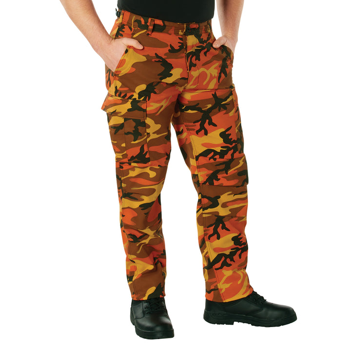 Rothco Tactical Savage Orange Camo BDU Pants
