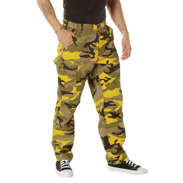 Rothco Tactical Stinger Yellow Camo BDU Pants