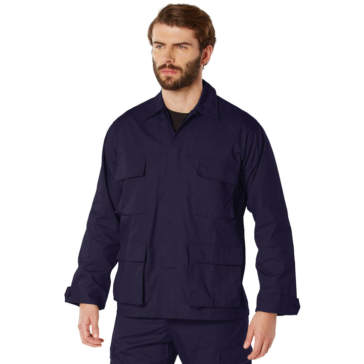 Rothco Twill Navy Blue BDU Shirt