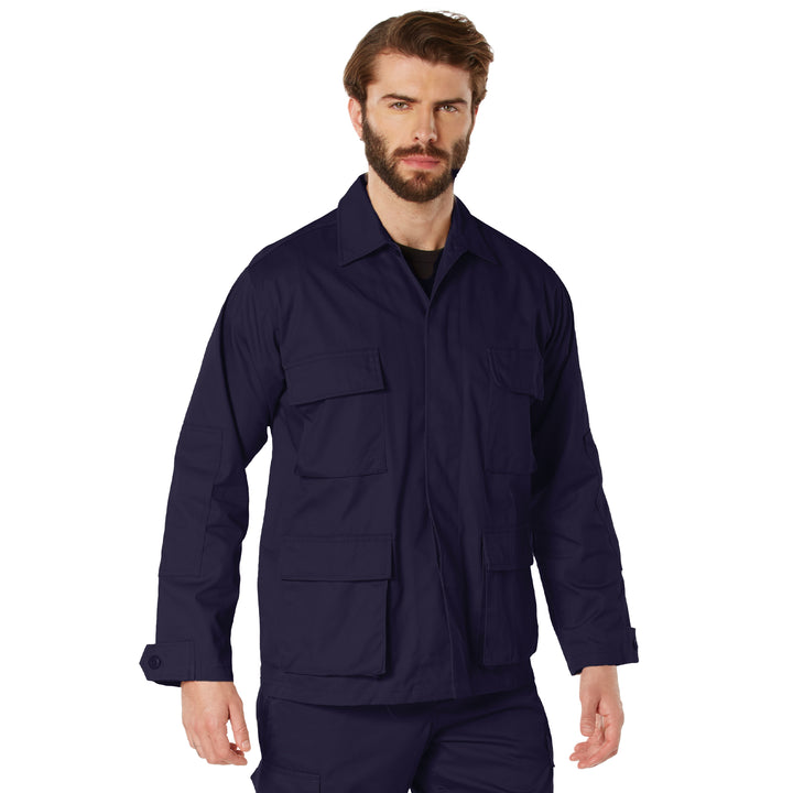 Rothco Twill Navy Blue BDU Shirt
