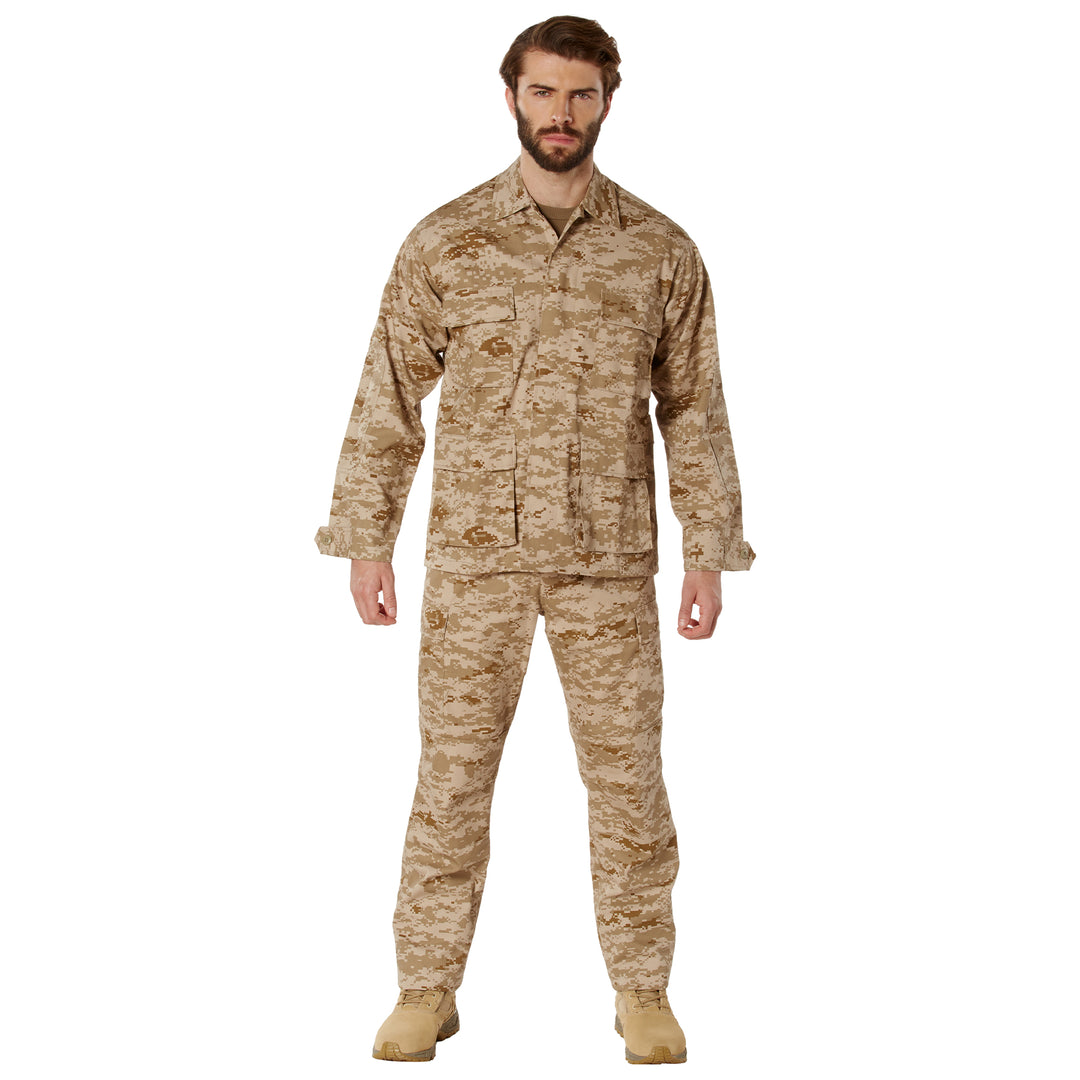 Rothco Tactical Desert Digital Camo BDU Shirt