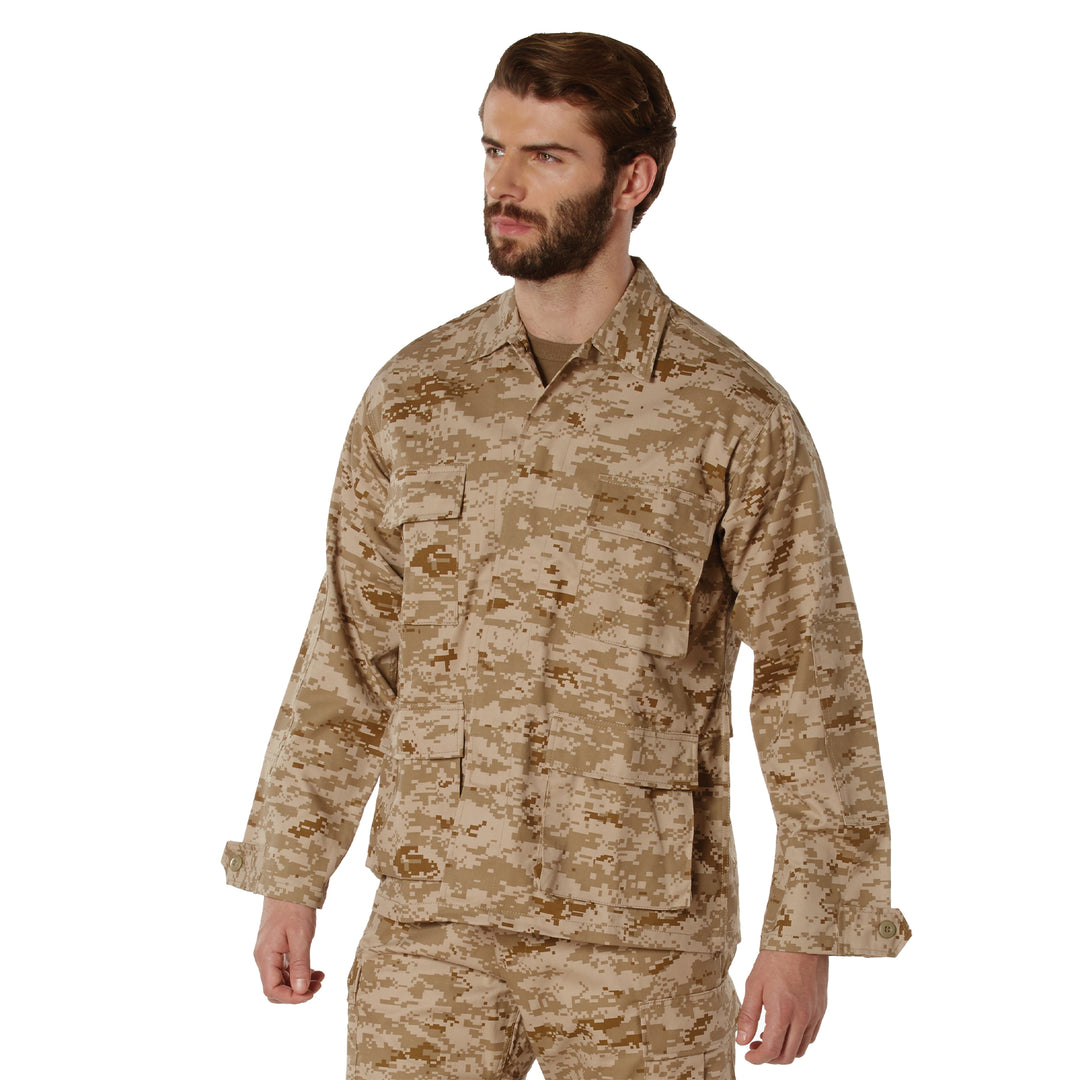 Rothco Tactical Desert Digital Camo BDU Shirt