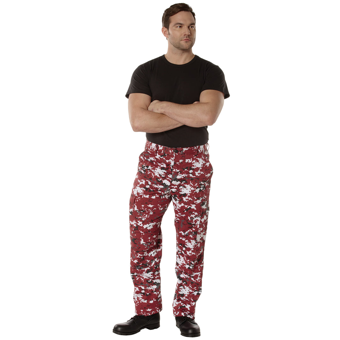 Rothco Tactical Red Digital Camo BDU Pants