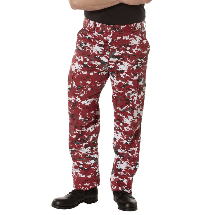 Rothco Tactical Red Digital Camo BDU Pants