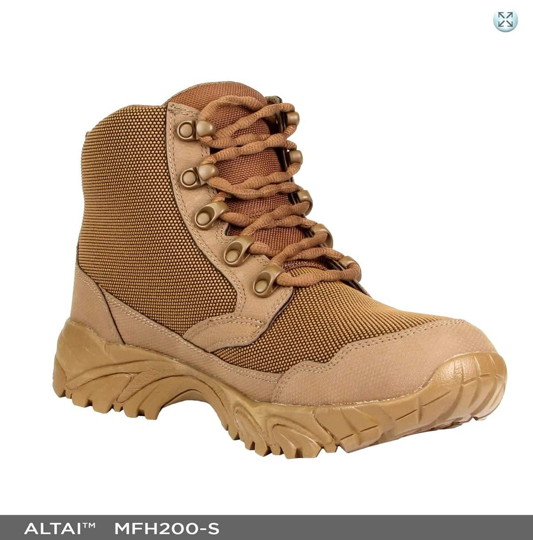 ALTAI™ 6″ Waterproof Brown Hiking Boots (Model: MFH200-S)