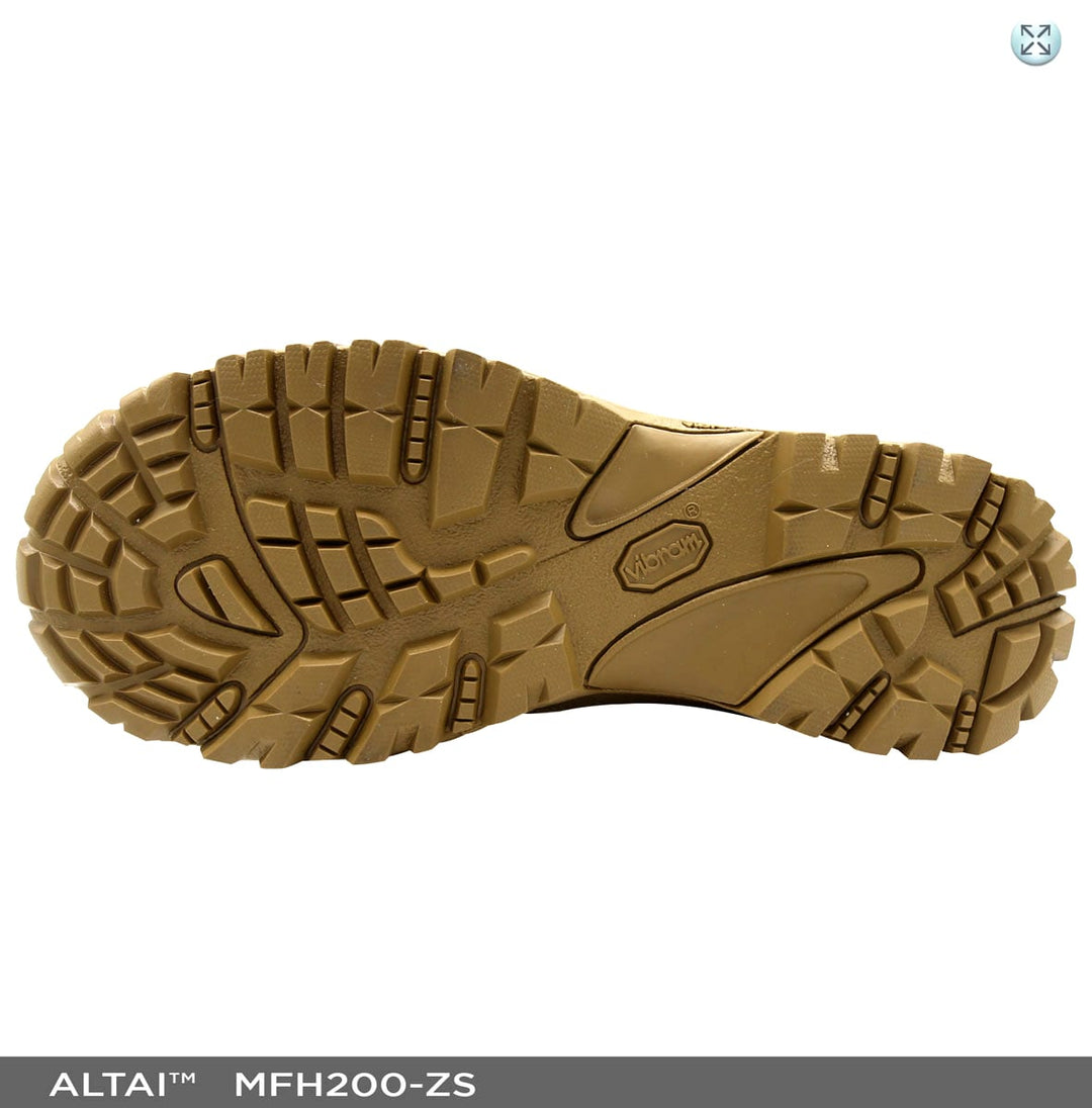 ALTAI™ 6″ Waterproof Brown Zip Up Hiking Boots (Model: MFH200-ZS)