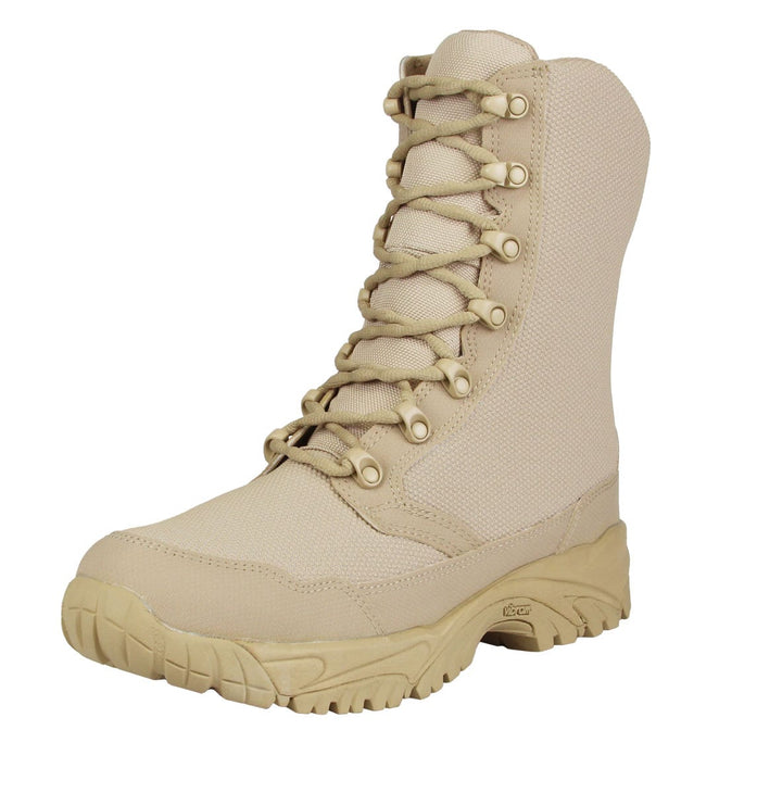 ALTAI™ 8″ Waterproof Tan Combat Boots (Model: MFM100)