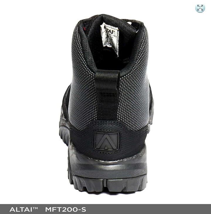ALTAI™ 6″ Waterproof Black Tactical Boots (Model: MFT200-S)