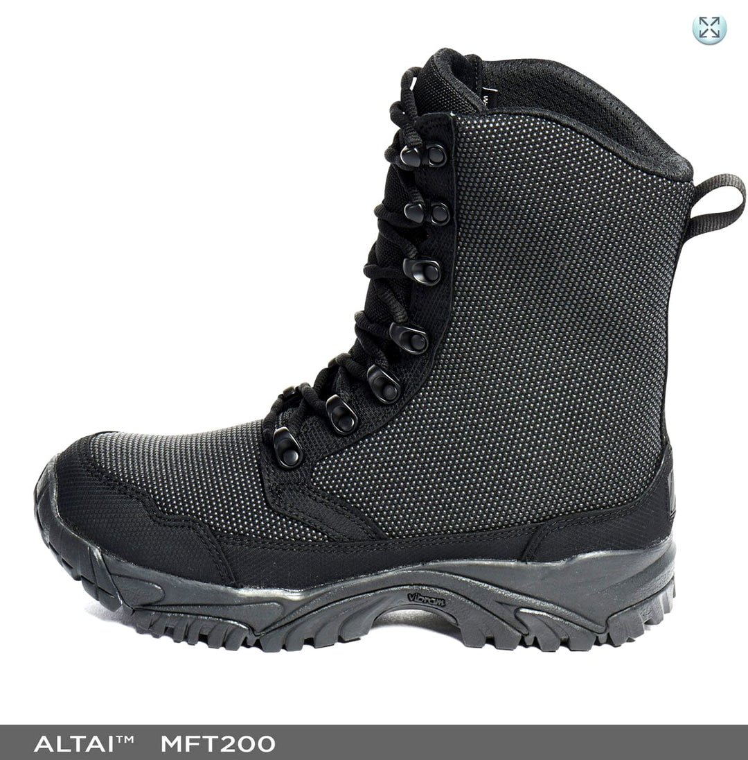 ALTAI™ 8″ Waterproof Black Tactical Boots (Model: MFT200)