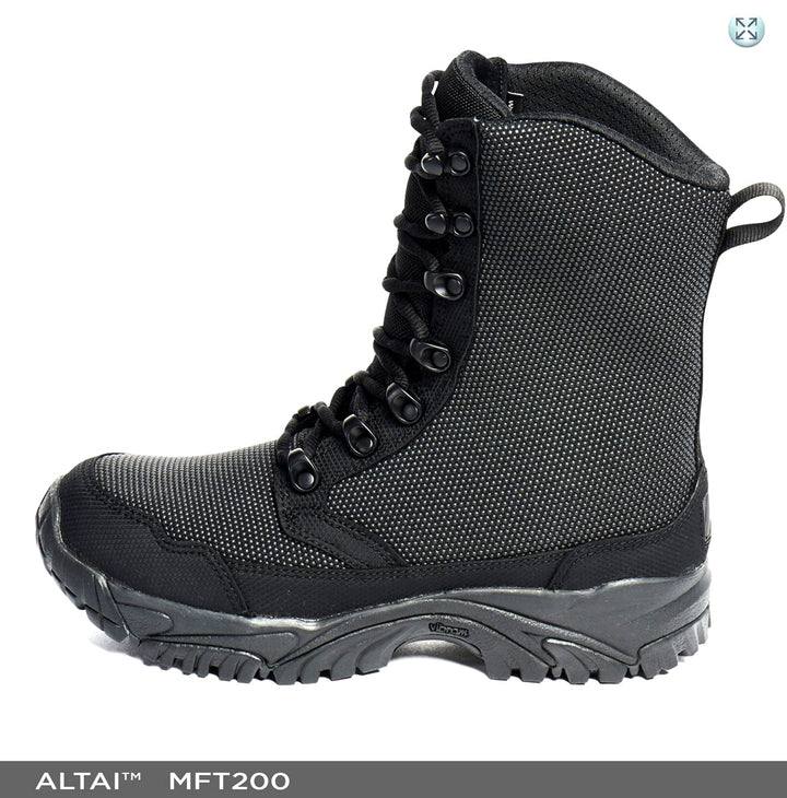 ALTAI™ 8″ Waterproof Black Tactical Boots (Model: MFT200)