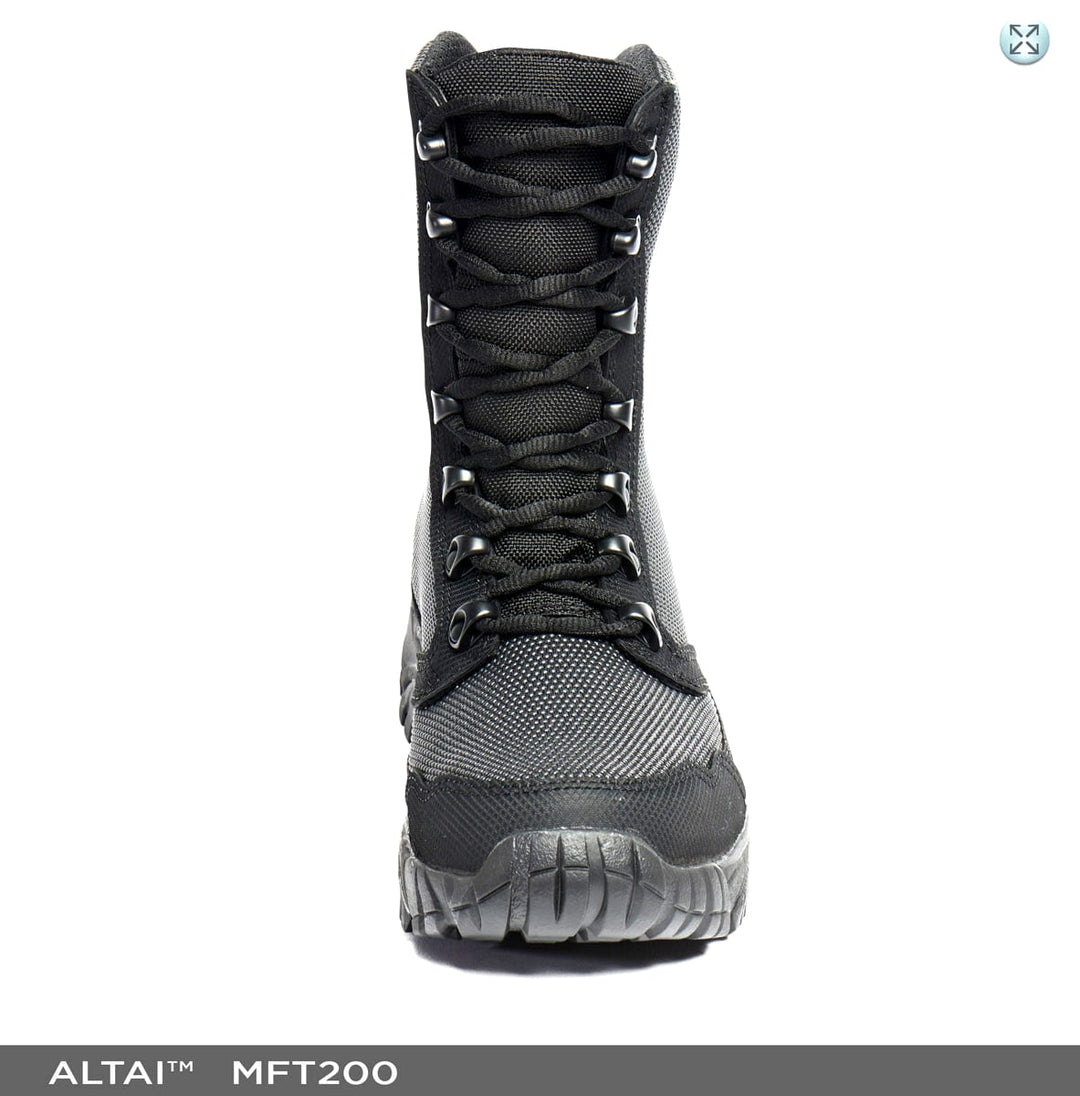 ALTAI™ 8″ Waterproof Black Tactical Boots (Model: MFT200)