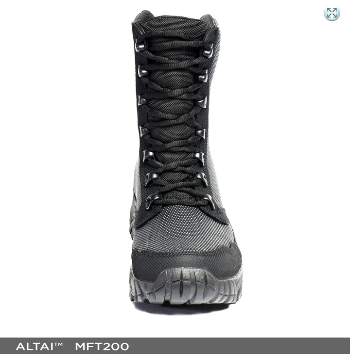 ALTAI™ 8″ Waterproof Black Tactical Boots (Model: MFT200)