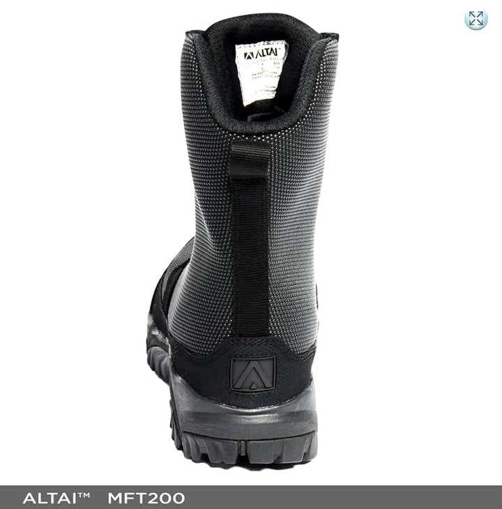 ALTAI™ 8″ Waterproof Black Tactical Boots (Model: MFT200)