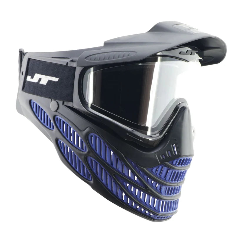 JT Flex 8 Black/Blue w/ Clear Thermal Lens