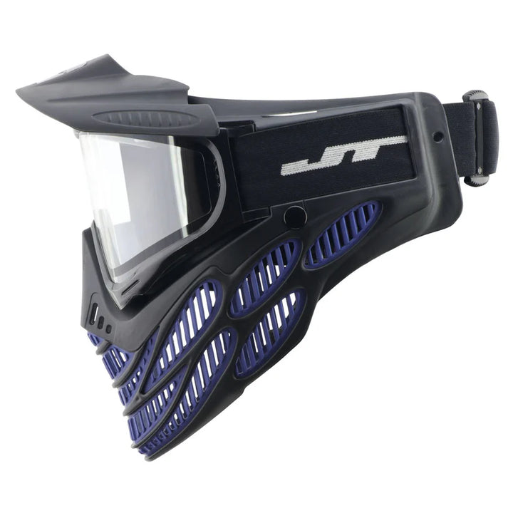 JT Flex 8 Black/Blue w/ Clear Thermal Lens