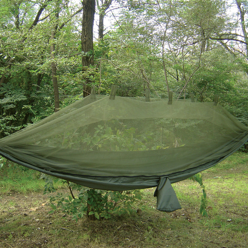 Snugpak Jungle Hammock W/Mosquito Net - Olive Green