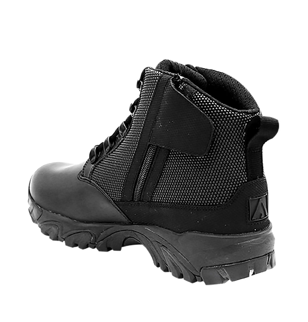 ALTAI™ 6″ Waterproof Side Zip Black Uniform Boots (Model: MFT100-ZS)