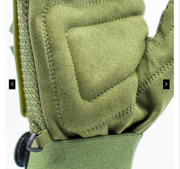 Valken Alpha Plastic Armored Half Finger Glove