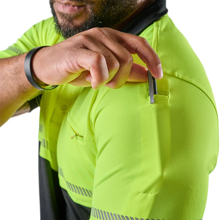 TRU-SPEC® Mens 24-7 Hi-Viz Bike Polo (4324/4550)