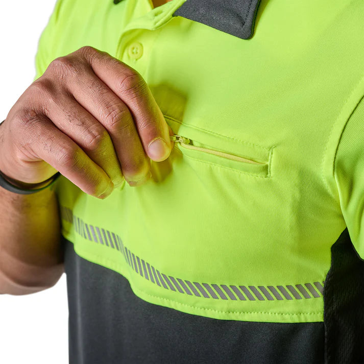 TRU-SPEC® Mens 24-7 Hi-Viz Bike Polo (4324/4550)