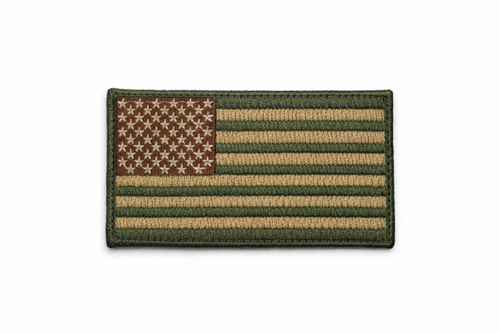USA Flag 2" x 3.25" Patch