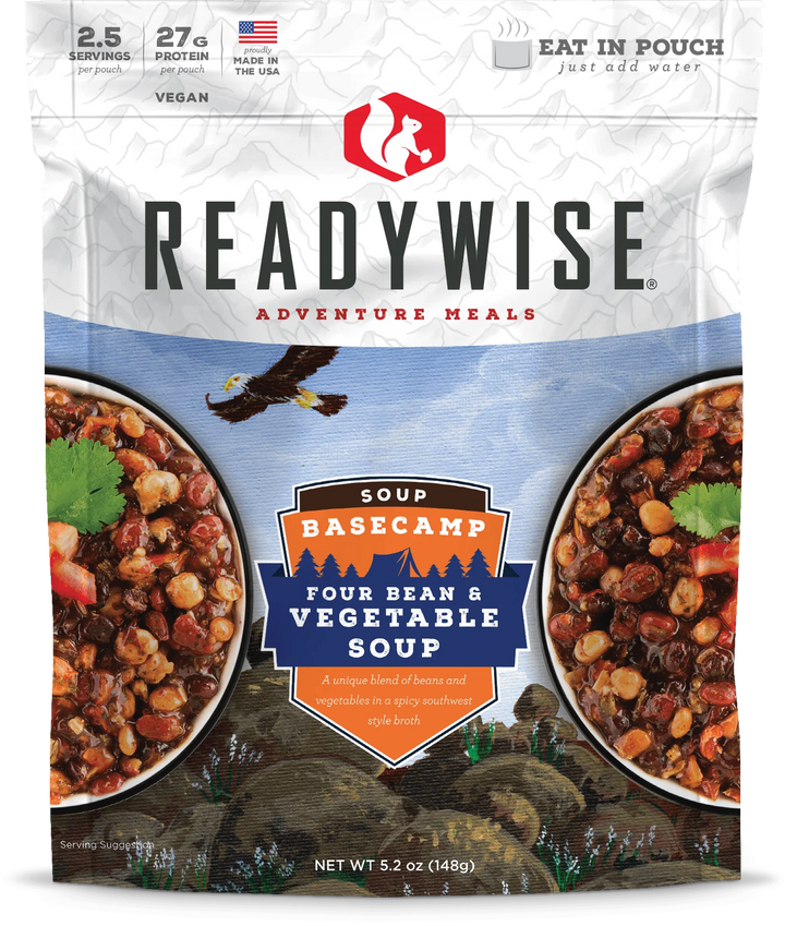 ReadyWise Basecamp Four Bean & Vegetable Soup