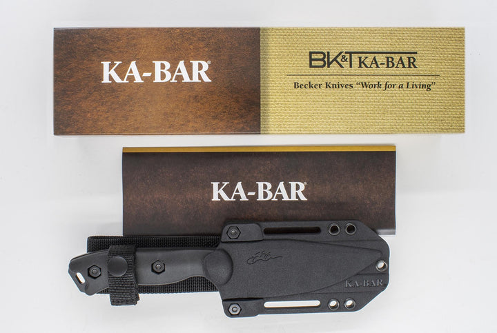BK18BK Becker Black Harpoon Ka-Bar