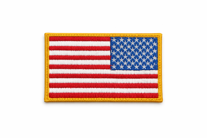 USA Flag 2" x 3.25" Patch