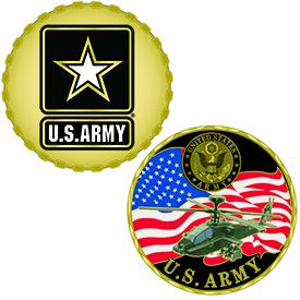 CHALLENGE COIN-ARMY LOGO