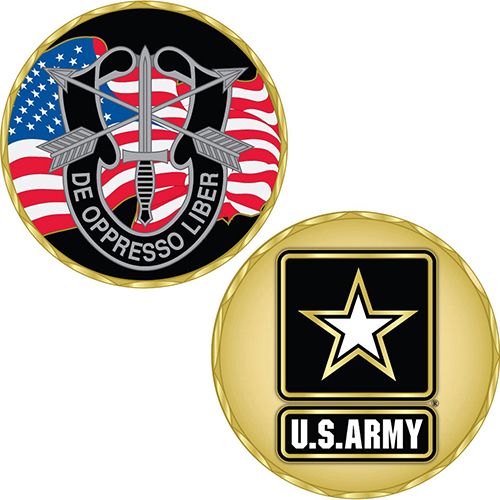 CHALLENGE COIN-ARMY,SPEC. FORCES