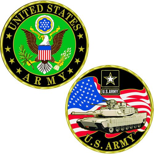 CHALLENGE COIN-ARMY SYMBL