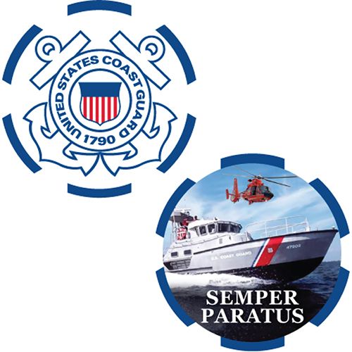 CHALLENGE COIN-USCG Logo Made In USA